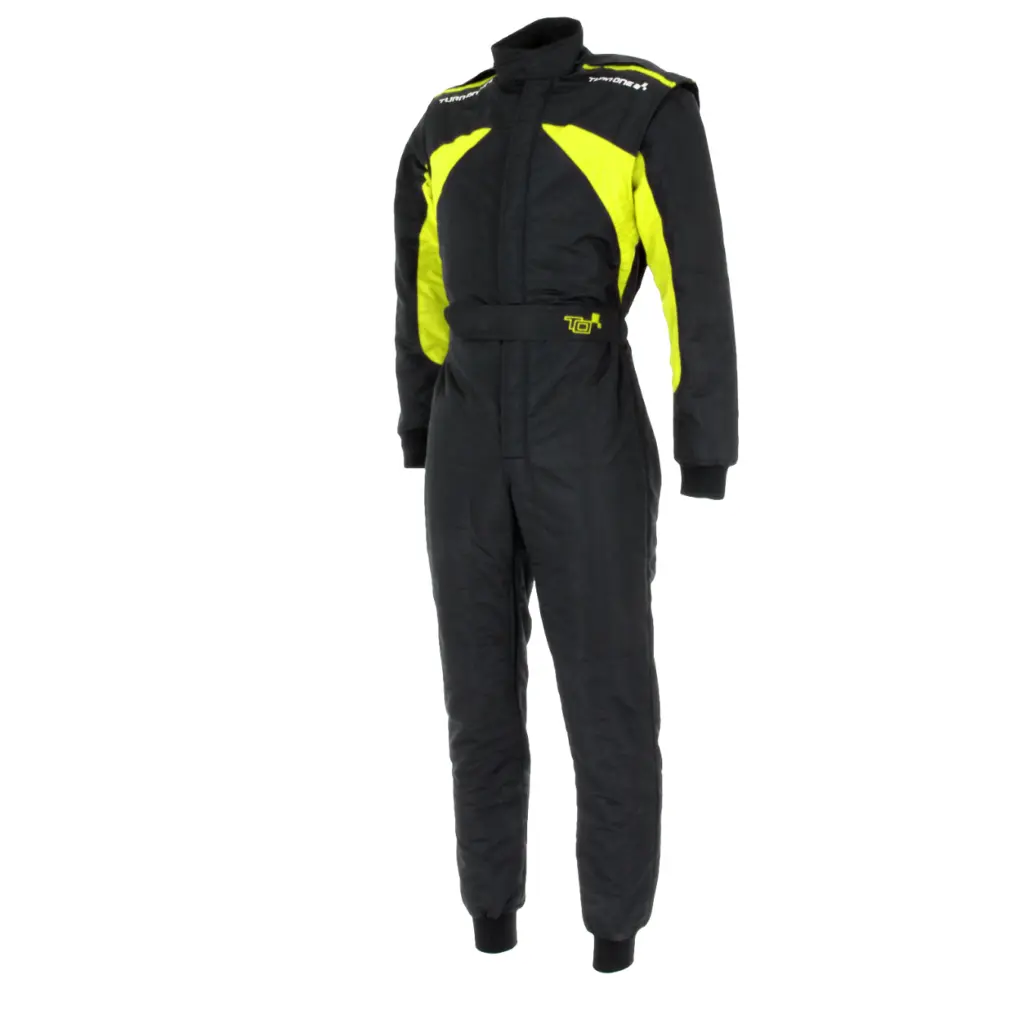 K SUIT Karting Black Fluo Yellow
