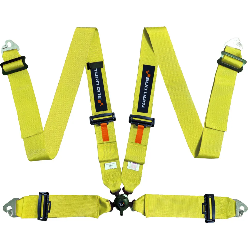 First 4-point Harness FIA 8854-98 Yellow