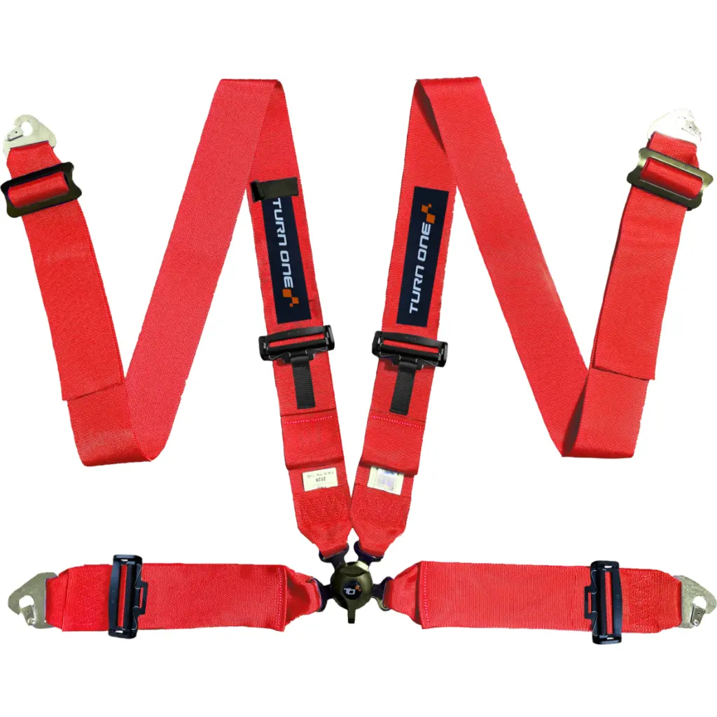 First 4-point Harness FIA 8854-98 Red