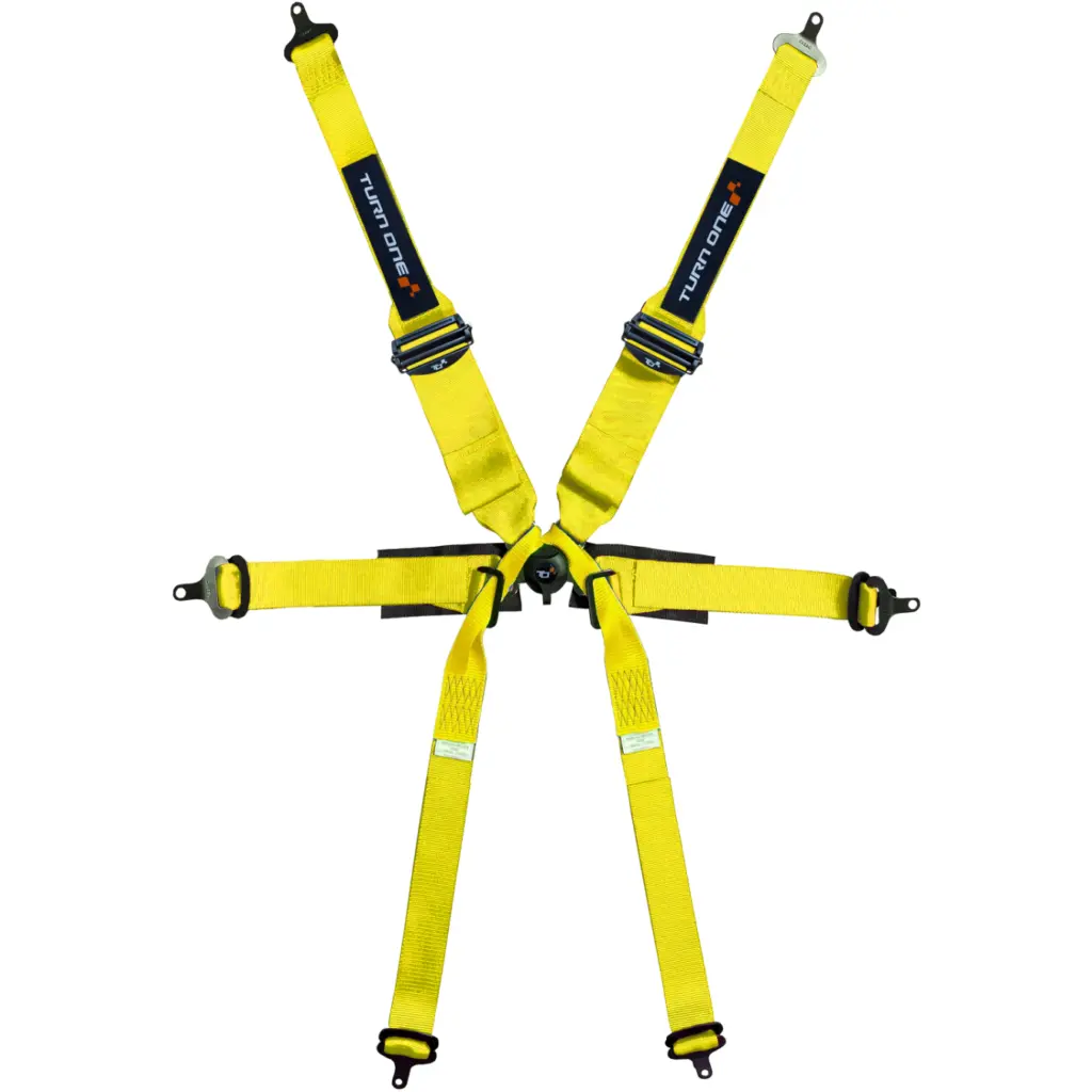 Formula Evo 6-point Harness FIA 8853-2016 Yellow