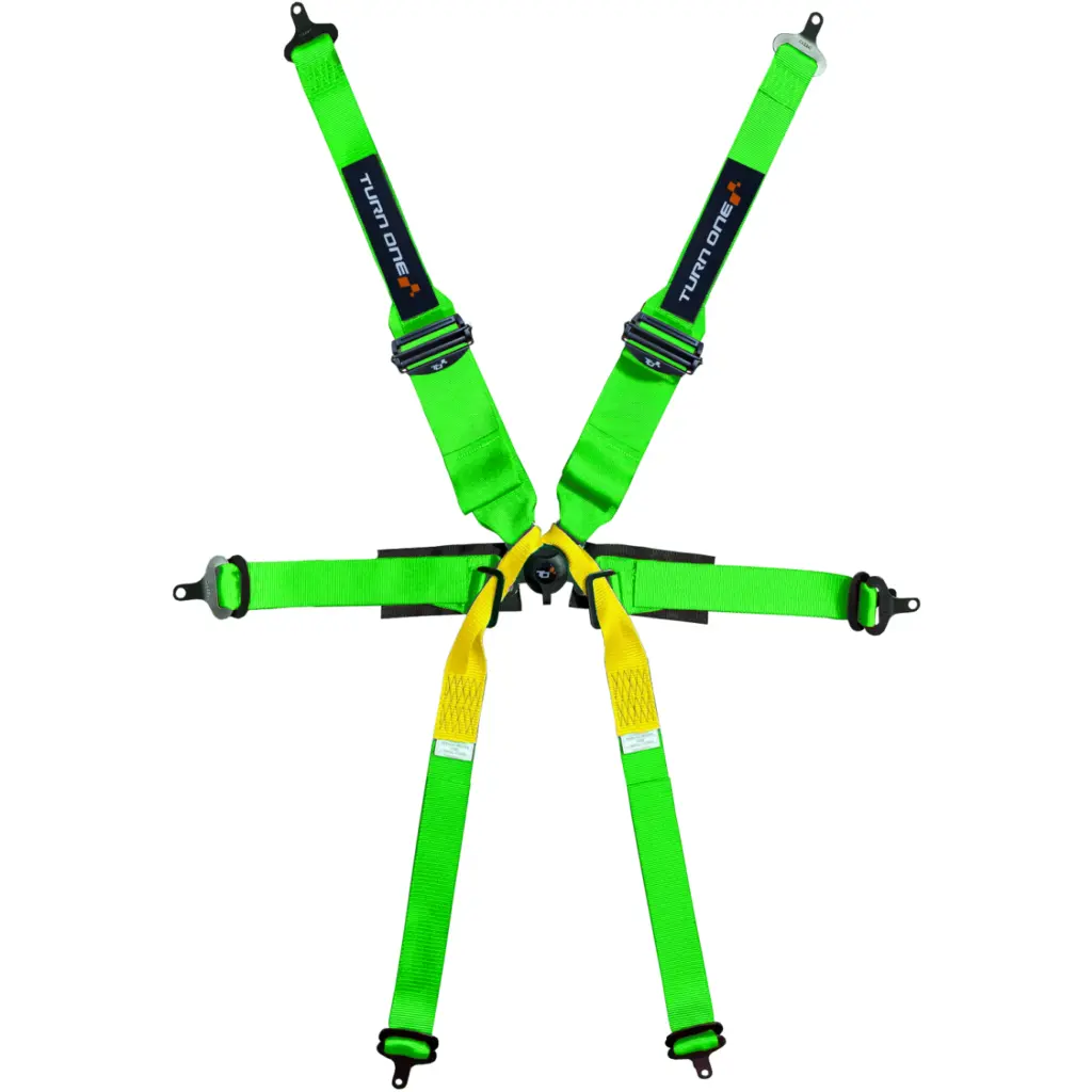 Formula Evo 6-point Harness FIA 8853-2016 Green