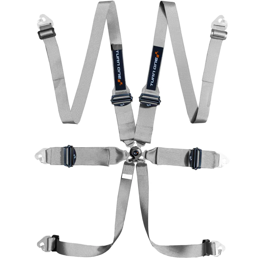 Race 6-point Harness FIA 8853-2016 Grey