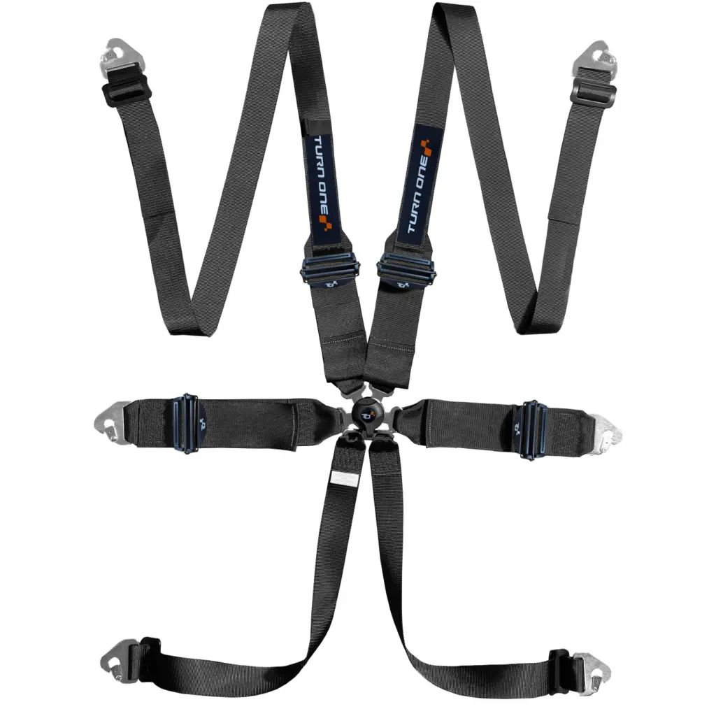Race 6-point Harness FIA 8853-2016 Black