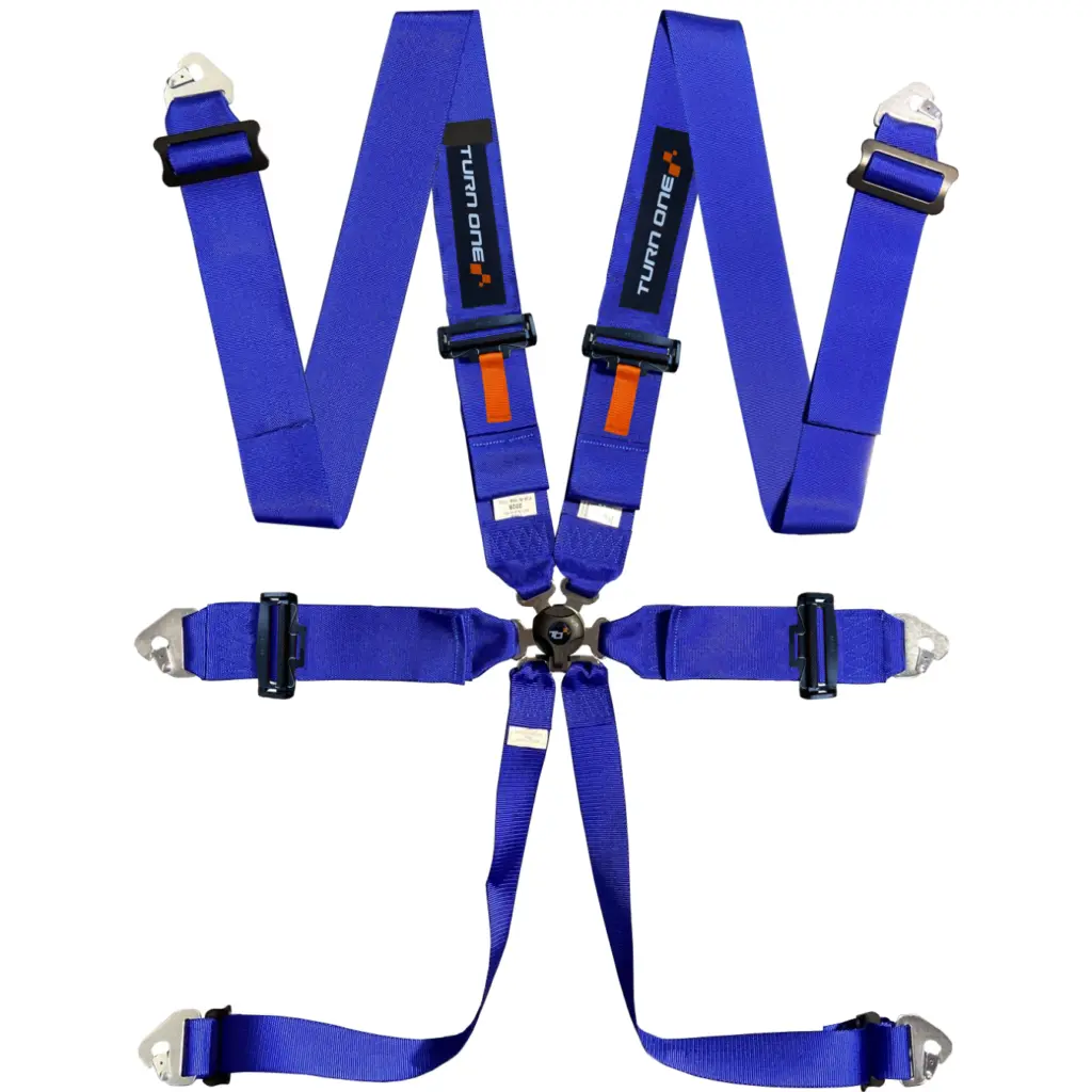 Speed 6-point Harness FIA 8853-2016 Blue
