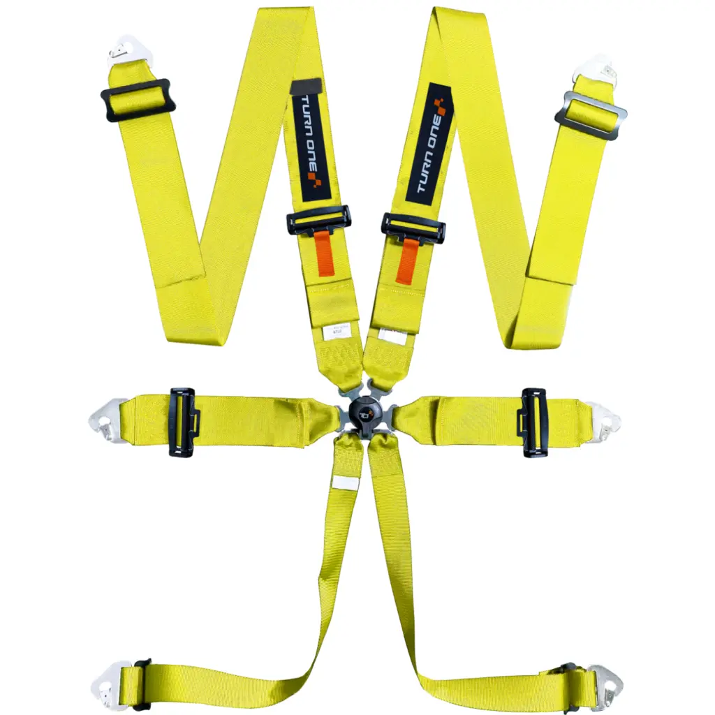 Speed 6-point Harness FIA 8853-2016 Yellow