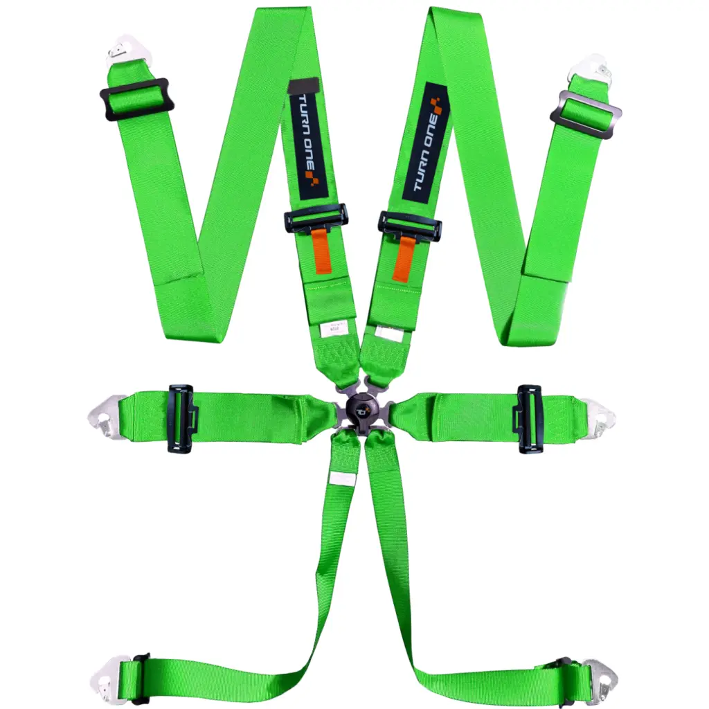 Speed 6-point Harness FIA 8853-2016 Green