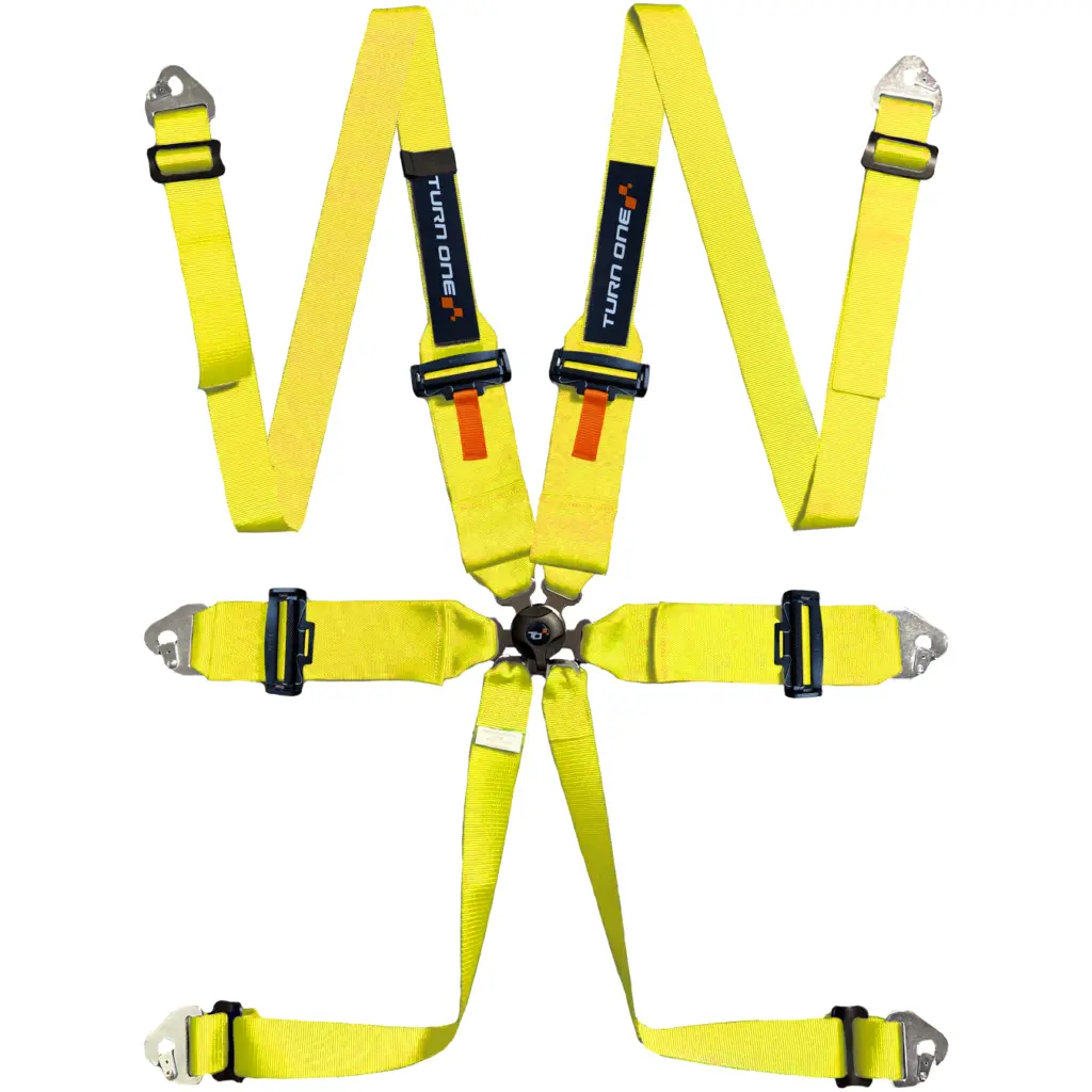 Star 6-point Harness FIA 8853-2016 Yellow