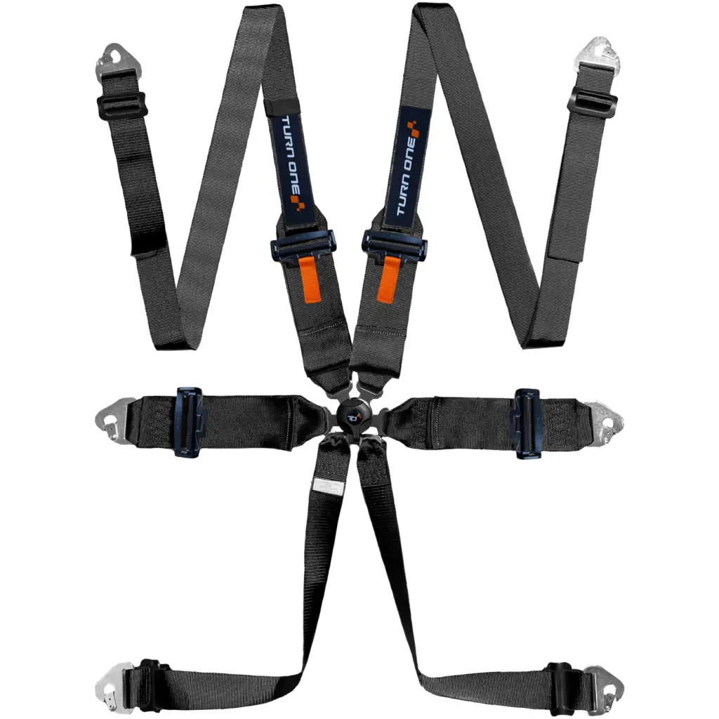 Star 6-point Harness FIA 8853-2016 Black