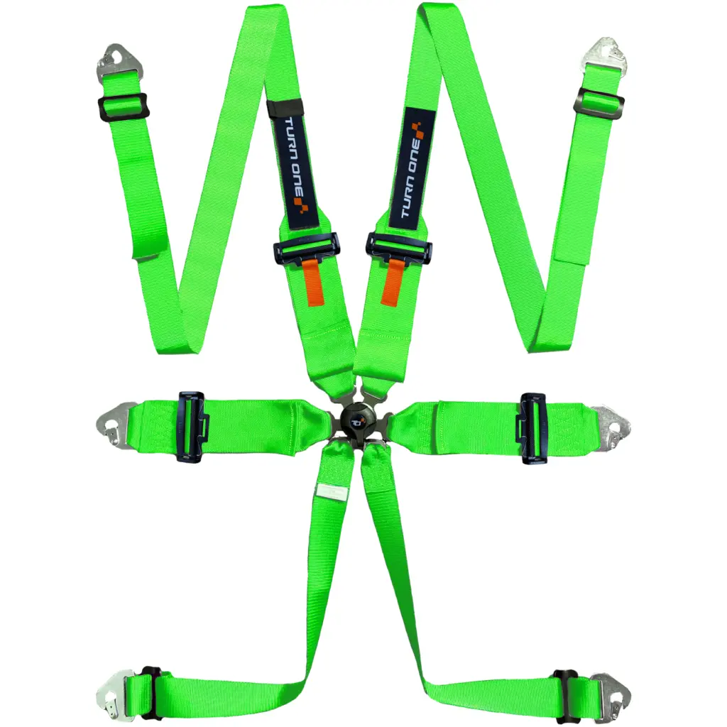 Star 6-point Harness FIA 8853-2016 Green