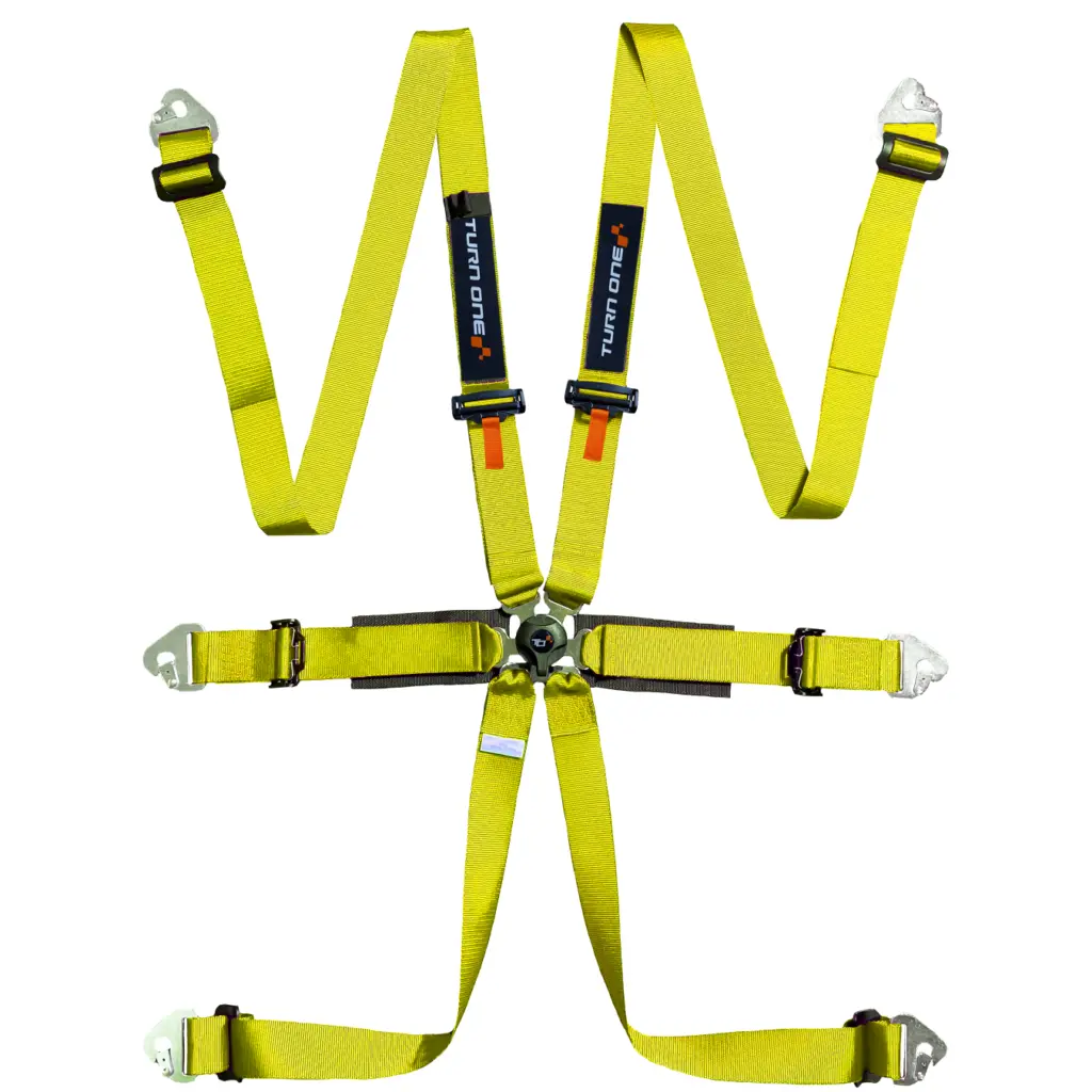 Star Light 6-point Harness FIA 8853-2016 Yellow