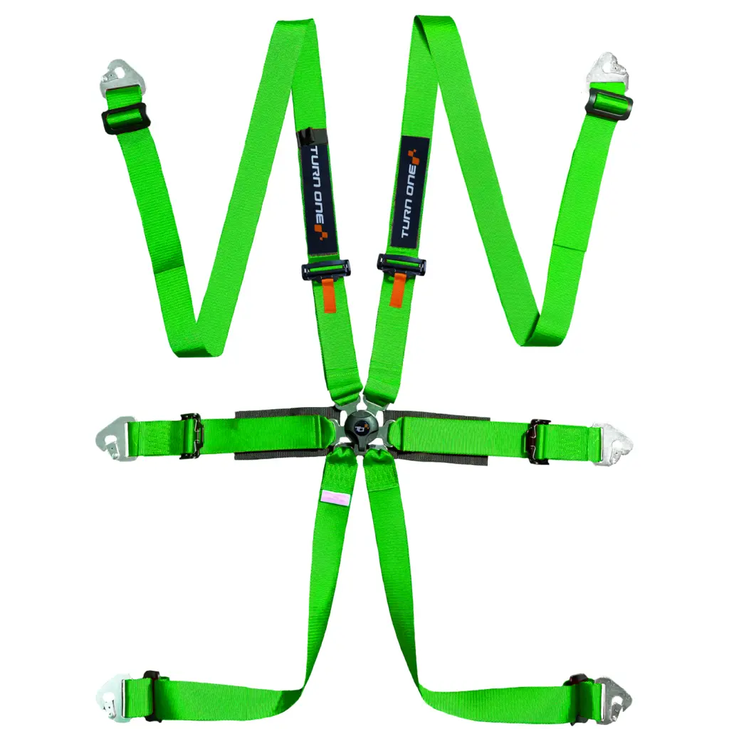 Star Light 6-point Harness FIA 8853-2016 Green