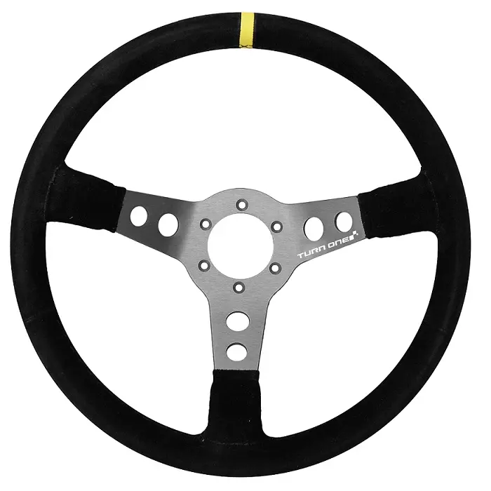 TURN ONE Nike suede steering wheel