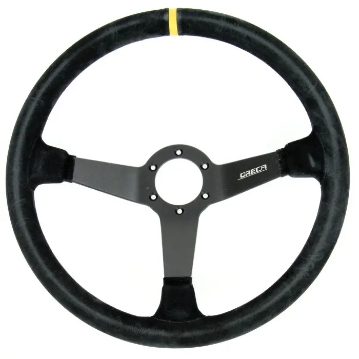 TURN ONE Off Road suede steering wheel