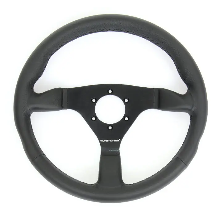 TURN ONE Racing leather steering wheel