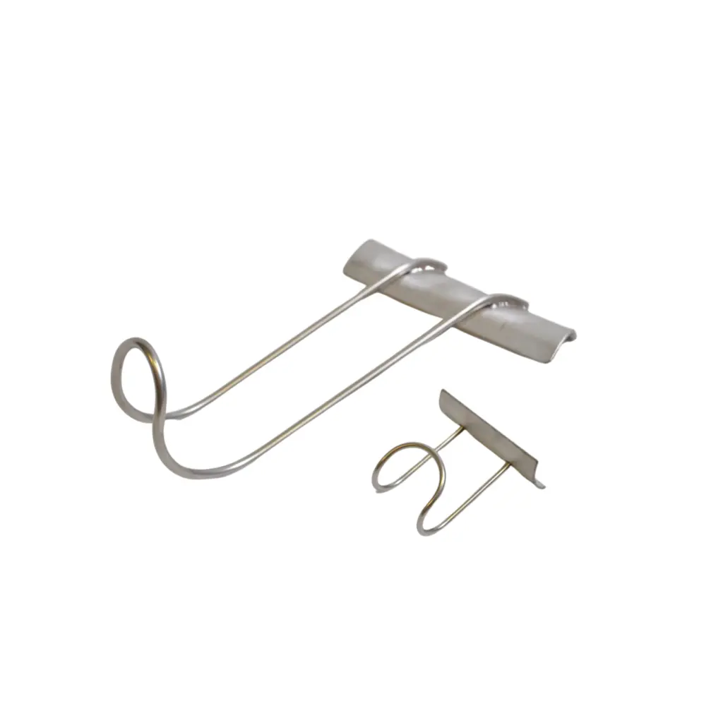 Stainless steel helmet hook